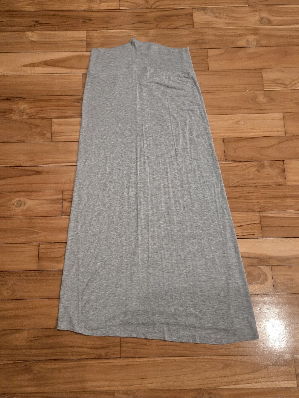 Rue21 Light Gray Maxi Knit Skirt